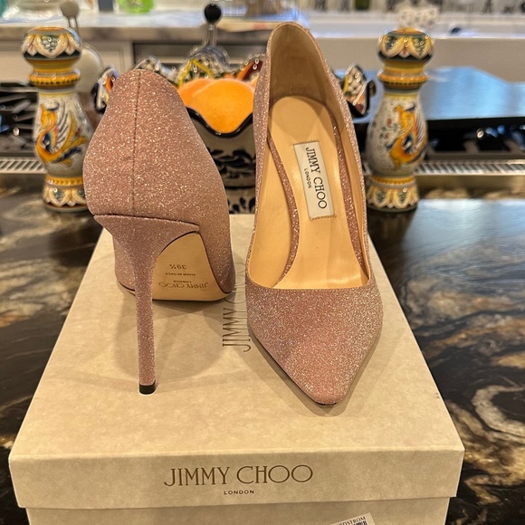 Jimmy Choo Ballet Pink EU 39.5 - NIB - Picture 1 of 4